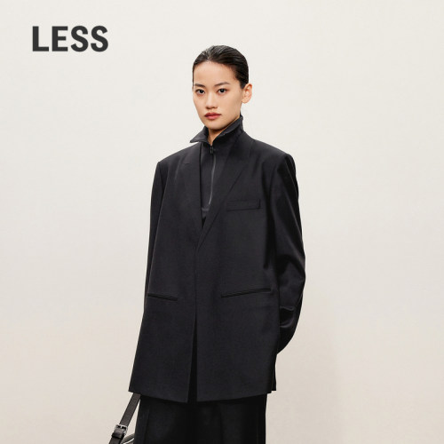 【精工系列】LESS冬绵羊毛外套简约利落时尚长款西装女2O0713430