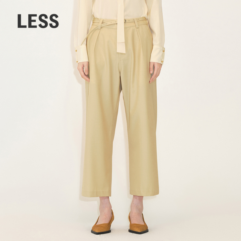 宽松八分裤LESS春秋休闲