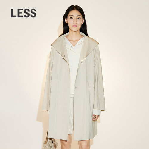 LESS精工系列春秋连帽风衣