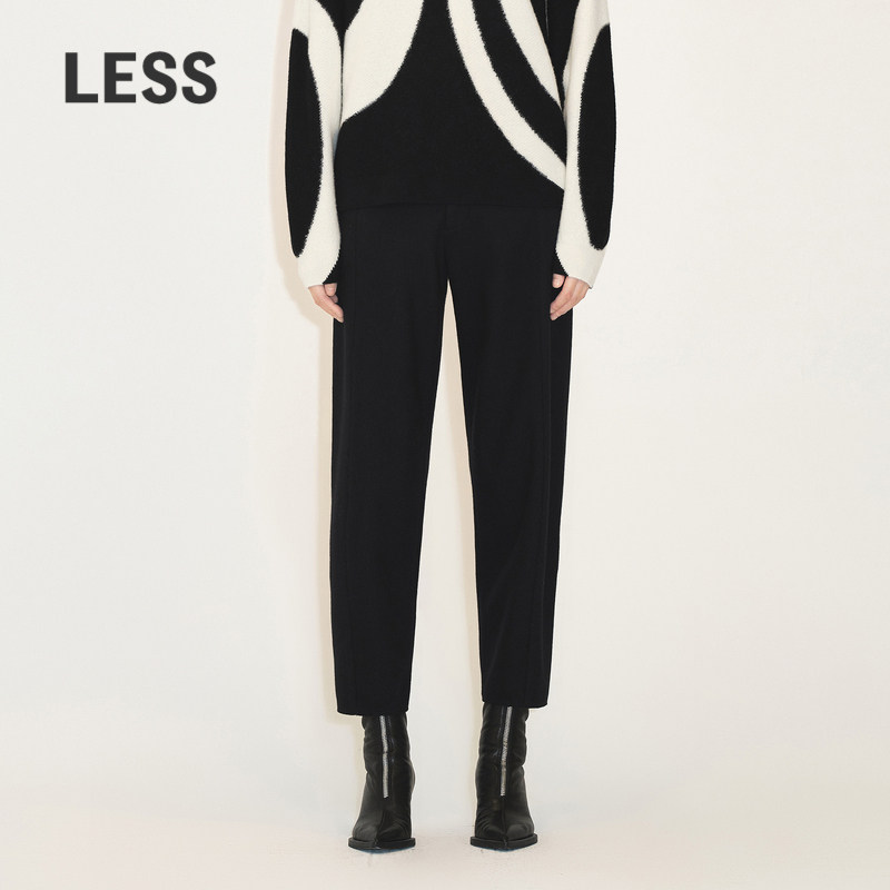 冬季九分裤子LESS休闲