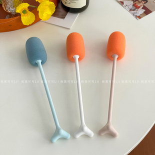 可立式杯刷长柄刷洗水杯专用刷子清洁刷奶瓶杯口刷水杯清洗神器