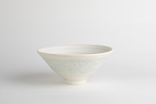 元气造物~生活艺术 佐野元春作品：吴须镶嵌钵 碗 日式