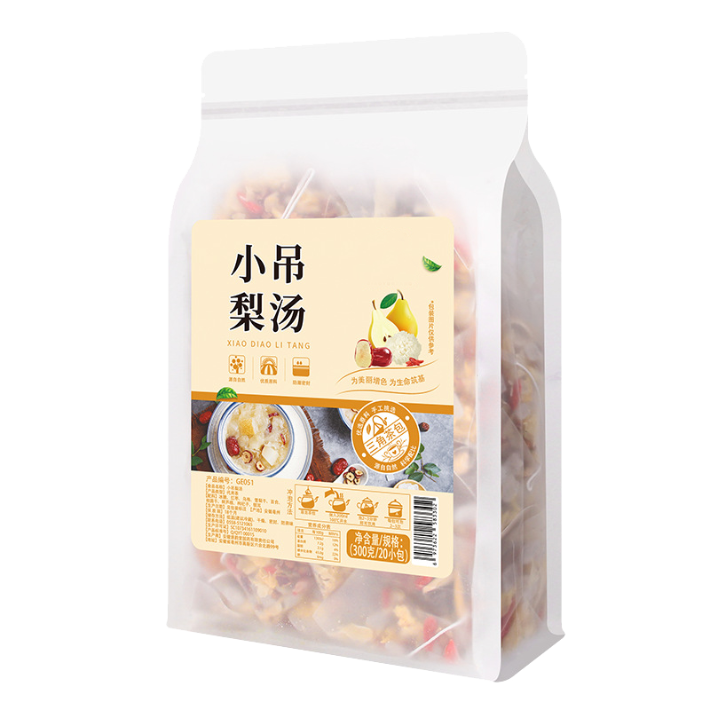 20包老北京小吊梨汤三角茶包冰糖雪梨汤银耳羹红枣枸杞百合原材料