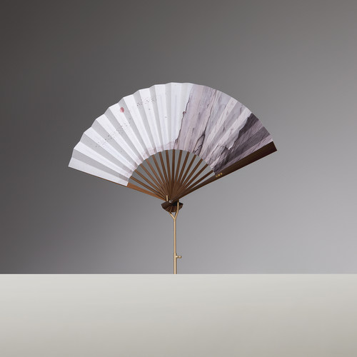 京扇子中国风折扇攀登系列礼盒装