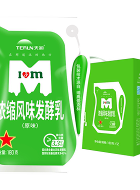 天润浓缩酸奶全脂风味发酵乳