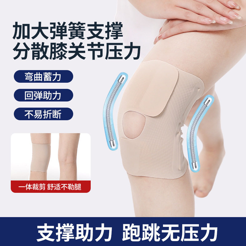 日本半月板伤护膝女关节护具专业男跑步运动膝盖髌骨保护套轻薄夏
