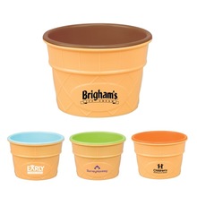 冰淇淋碗雪糕冰碗 创意带勺子水晶泥史莱姆DIY搅拌碗6个/套348g