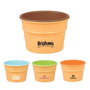 冰淇淋碗雪糕冰碗 套348g 创意带勺子水晶泥史莱姆DIY搅拌碗6个