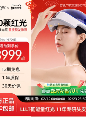 Nutralla妮雀娜低能量红光生发仪头盔头皮护理增发密发生发帽子