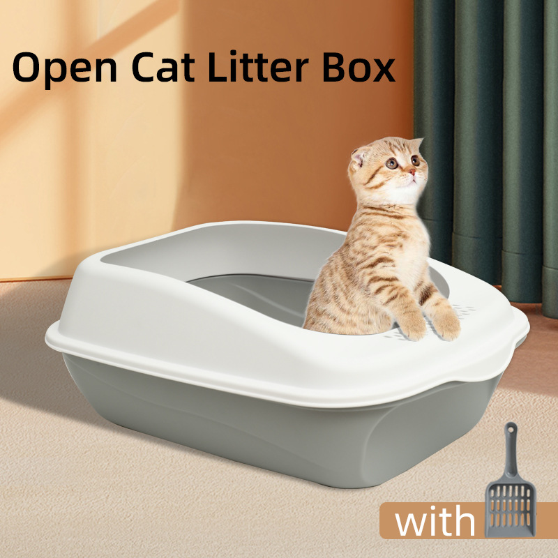 Opencatlitterbox,Largespace,Highside,Detachable,Factory