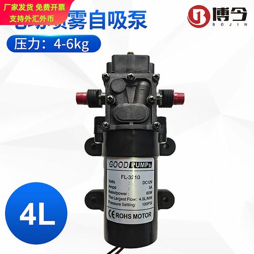 12V244860W自吸泵电动喷雾