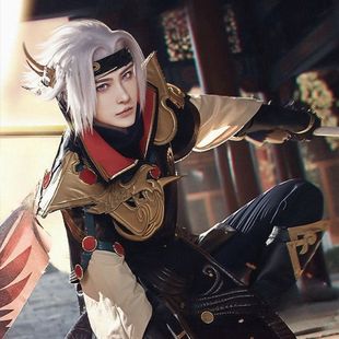 王者荣耀cos服曜fmvp耀云鹰飞将cospaly男装动漫c服古装