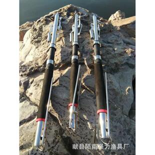 自动弹簧竿 分离式双地插 海竿地插抛竿夜钓 龙抬头自动钓鱼