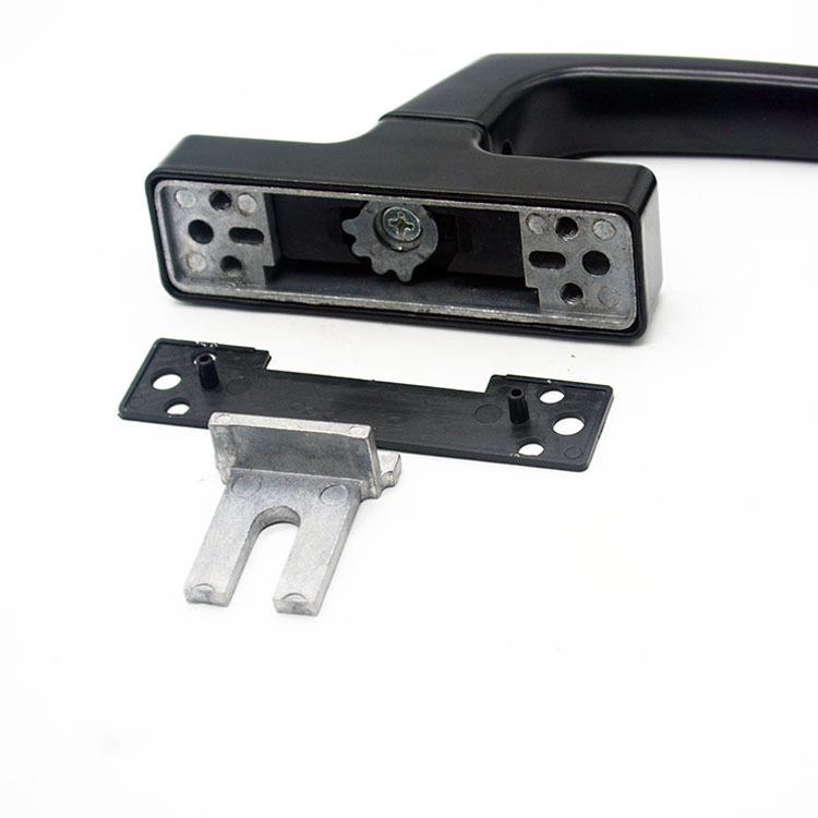 X1AW 门窗把手窗户传动执手内开内倒把手断桥铝窗把手铝合金两点