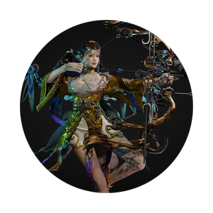 blender角色教程美型帕萨卡利亚案例教学建模渲染SP材质视频课程