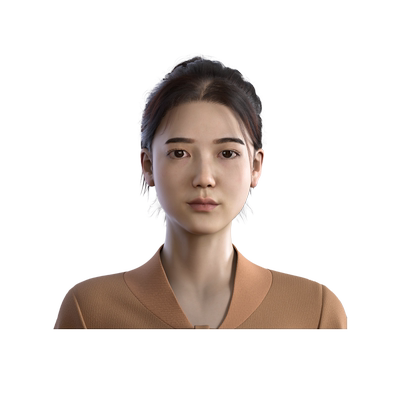 Maya/ZBrush教程东方女性写实角色案例教学3D扫描sp材质视频课程