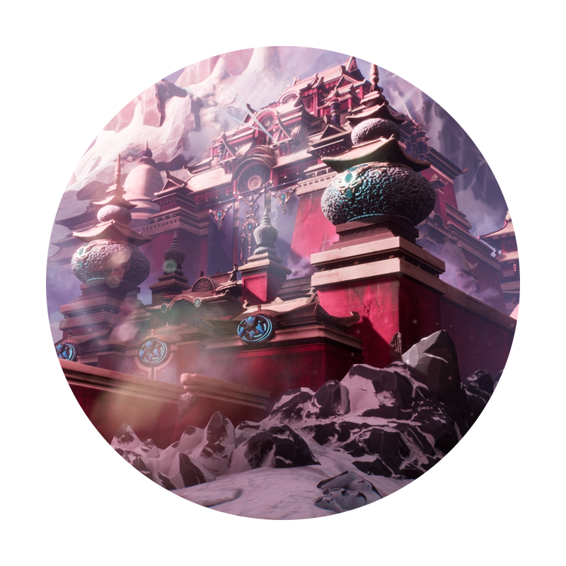 Maya/ZBrush教程亚洲风格宫殿场景制作UE4资产纹理教学视频课程