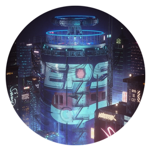 翼狐网 C4D教程赛博朋克可乐场景概念设计oc渲染后期合成视频课程