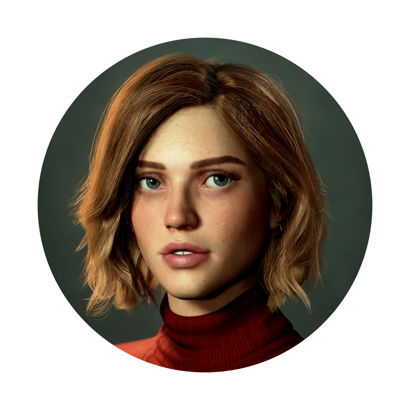 Maya/ZBrush教程女性写实角色魅力少女八猴实时渲染教学视频课程