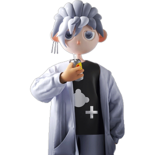 C4D教程虚拟IP人物建模沮丧小子MD布料服饰设计Cinema 4D视频课程