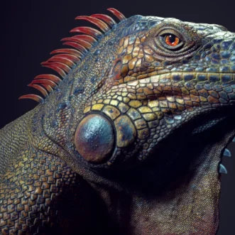 zbrush/Substance 3D Painter /制作高精度生物贴图