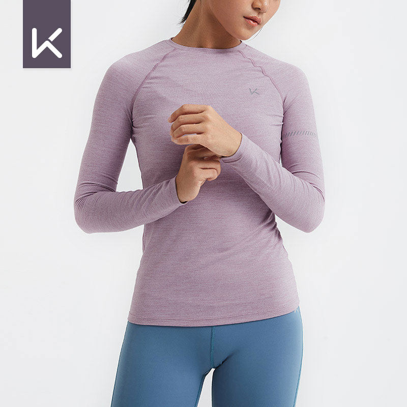 Keep秋冬保暖女子户外运动上衣长袖T恤抗寒弹力舒适温暖修身塑形,运动服/休闲服装,运动T恤,淘宝优惠券,粉丝福利购,淘宝优惠卷