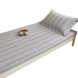 磨毛全棉加厚床笠单件0.9m90X190cm学生宿舍单人床罩床垫套保护罩