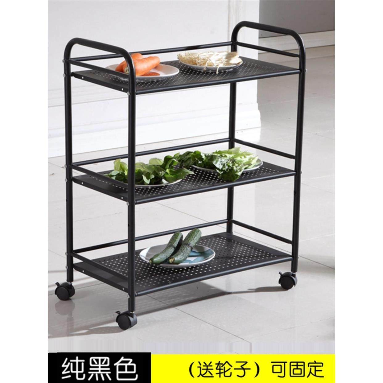 厨房微波炉多层架客厅整理收纳架火锅店菜架子餐厅落地夹缝