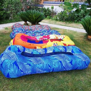 风豹户外懒人充气沙发音乐节便携沙滩空气成人充气床可躺可睡露营