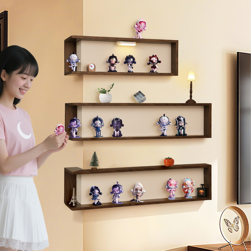 金画板手办盲盒展示架破损包赔