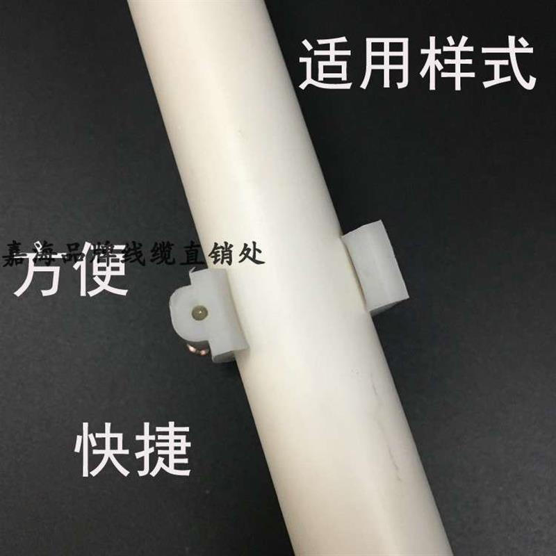 钢钉管卡PVC/PPR线管材固定卡子钢钉卡扣16/20/25/32mm塑料管卡