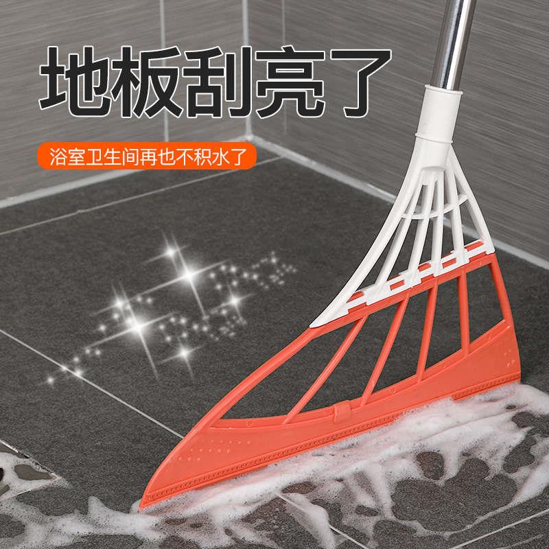 魔术扫把套装刮水拖地拖把两用簸箕不粘头发器家用硅胶韩式黑科技