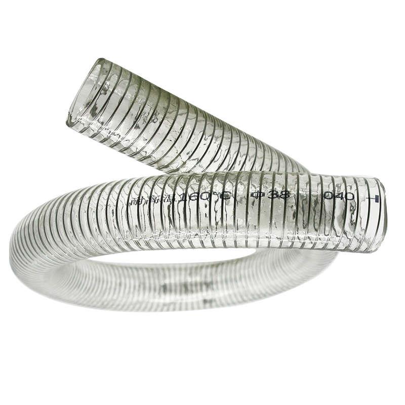 PVC钢丝软管透明耐高温160度耐高压抗冻四季柔软123456寸46分