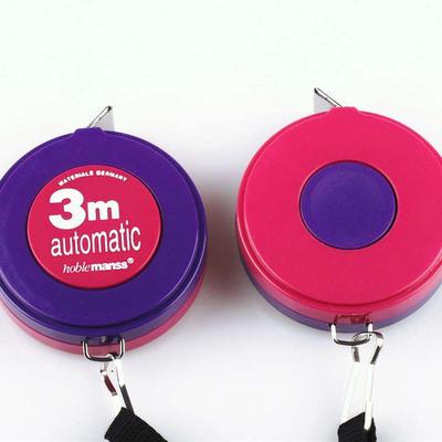 3米自动伸缩尺子卷尺英寸尺裁缝尺测量衣软尺皮尺量三围尺