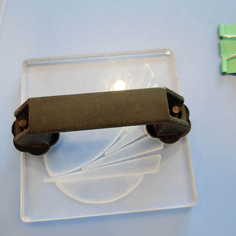 定做酒店大堂会所烟灰缸垃圾桶细砂石英砂LOGO印模沙模具印章压印