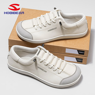 HOBIBEAR品牌赤脚鞋宽头一脚蹬休闲男鞋健身训练零落差平底赤足鞋