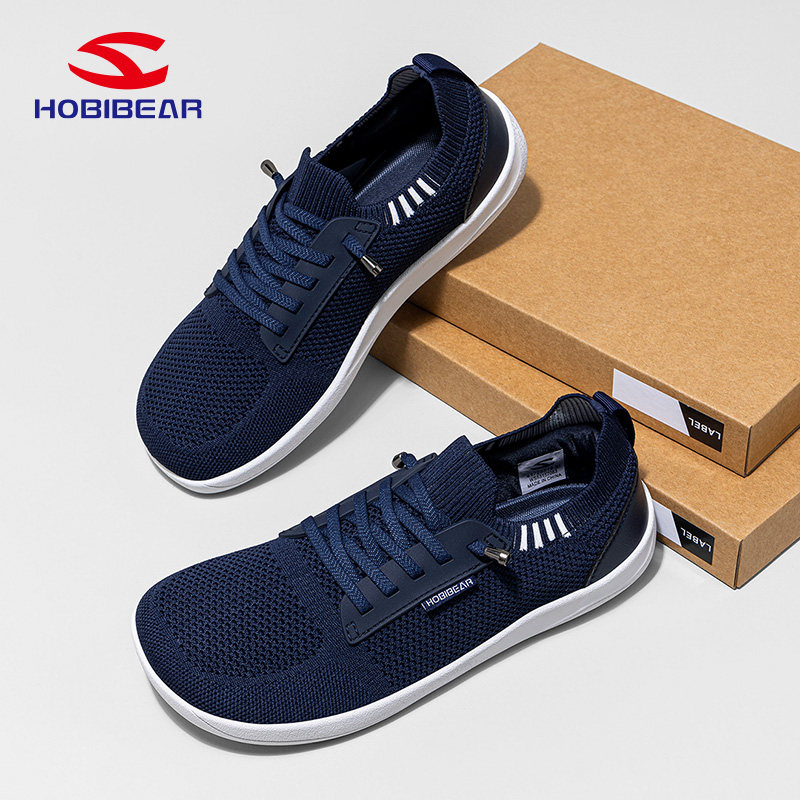 HOBIBEAR男士赤足鞋轻便跑鞋新款跑步鞋夏季网面透气加宽宽头鞋女,流行男鞋,网面鞋,淘宝优惠券,粉丝福利购,淘宝优惠卷