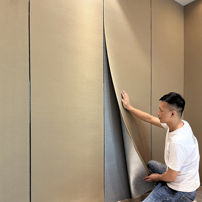 墙布自粘加厚客厅卧室防潮壁布电视D背景墙纸床头软包墙板装饰壁