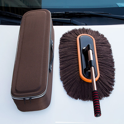 擦车拖把除尘掸子伸缩汽车扫灰尘神F器不伤车油蜡刷子专用车用工