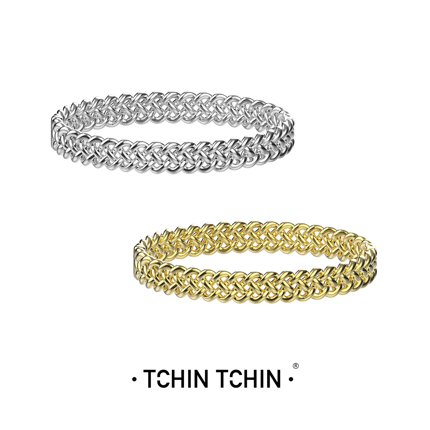 TCHINTCHIN 编织系列 立体编织系列手镯手环