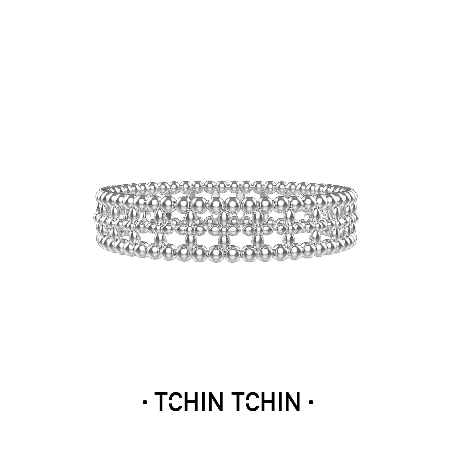 TCHINTCHIN 梦境花园系列 桂花串珠手链 手工拉丝