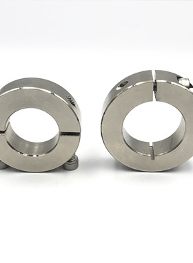 替代PSCS/PSCSP10 12 15 16 20 25 30开口型分离型45钢镀镍固定环