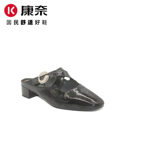 康奈新款夏季凉鞋穆勒鞋