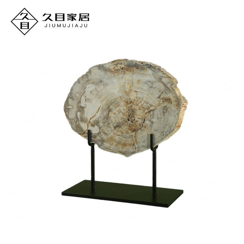天然样板房办公室轻奢风软装饰品