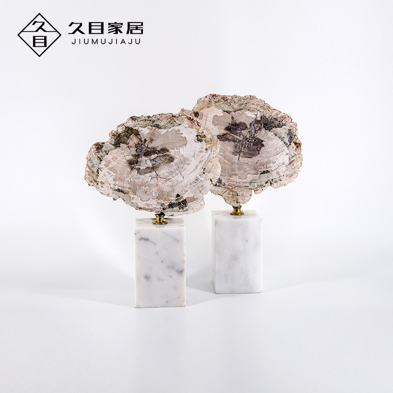 工艺品木化石摆件样板房家居装饰