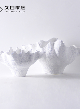 中式风样板间花盆异形陶瓷工艺品