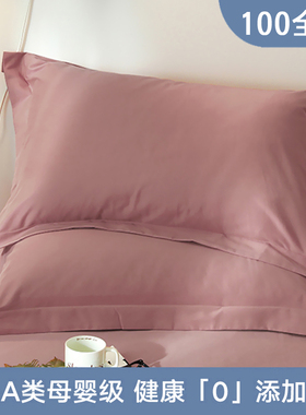 纯棉50x80大枕套一对装全棉48x74枕头套35x55单个40x60儿童30x50