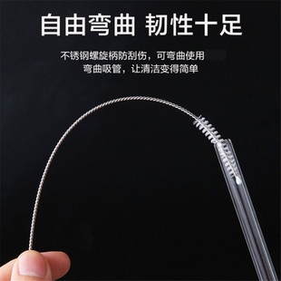 水杯清洗吸管小毛刷子奶瓶刷奶嘴刷子吸管刷奶瓶清洁刷子细长