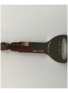 适用丰田新款叉车钥匙A62597 TOYOTA点火开关 电源启动锁匙配件