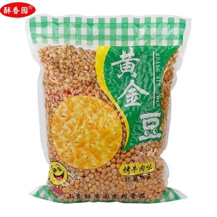 包邮 酥香园黄金豆5斤装 商用油炸豌豆粒下酒菜黄豆豆子零食坚果